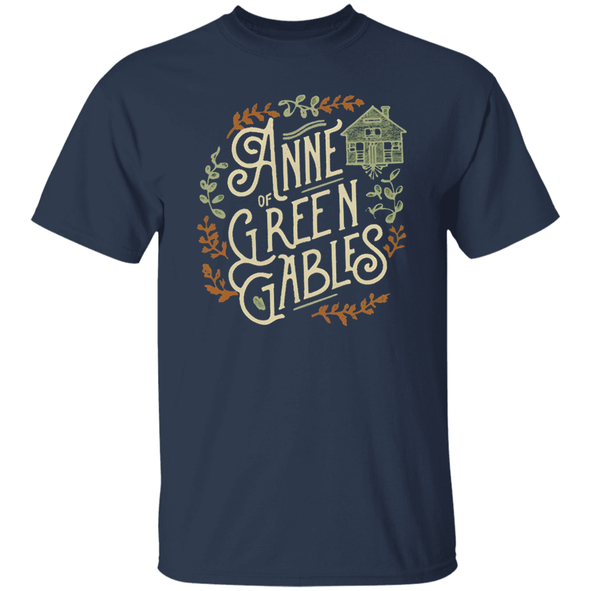Anne Of Green Gables Book Lover Funny Literature Teacher Vintage T-Shirt