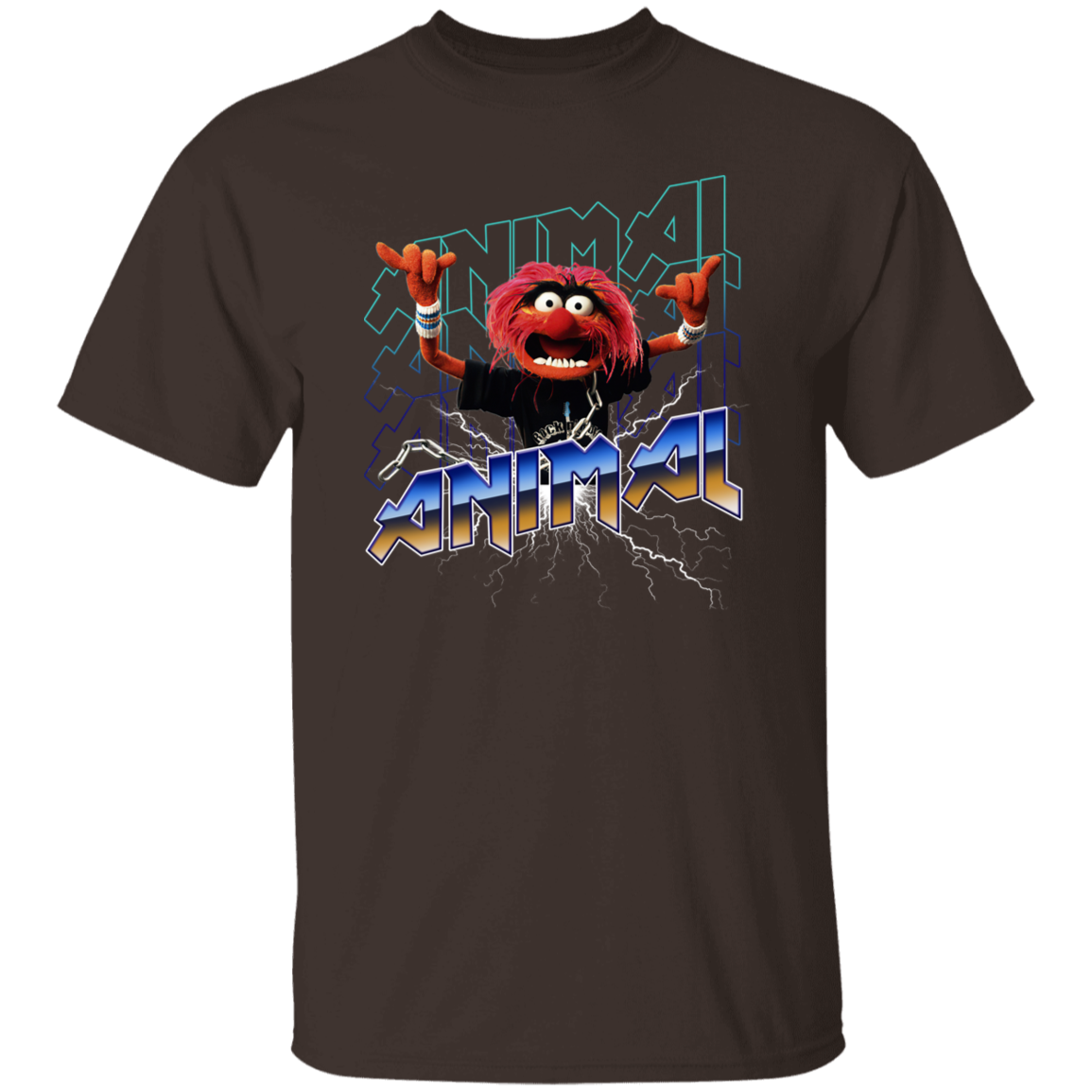 The Muppets Animal Rock Unisex Vintage T-Shirt