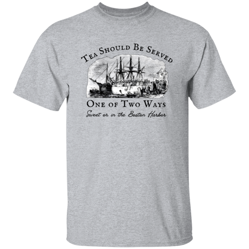 Tea Should Be Served One Of Two Ways Teacher Vintage Unisex  T-Shirt - letter