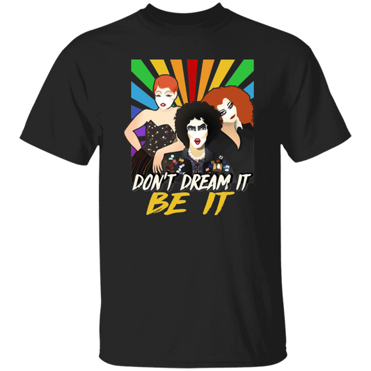Don’t Dream It Be It Rocky Horror Picture Show Vintage Unisex T-Shirt - Print