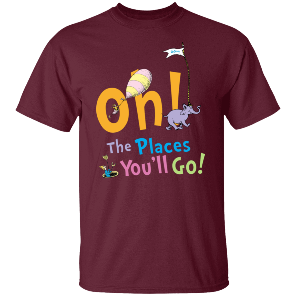 Oh The Places You'll Go T-Shirt - lapicta