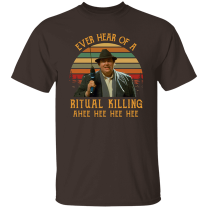 Ever Heard Of A Ritual Killing Ahee Funny Buck Vintage T-Shirt