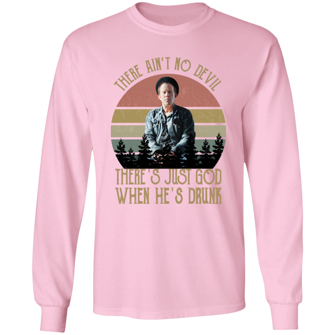 G540 LS T-Shirt 5.3 oz.  Vintage Retro Tom Waits Music Icons Classic T-Shirt