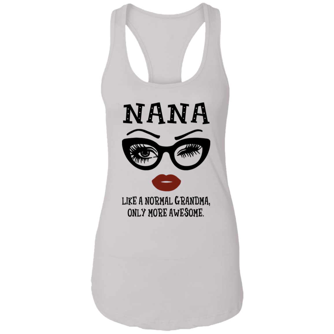 Nana Like a Normal NL1533 Ladies Ideal Racerback Tank - Pelyn