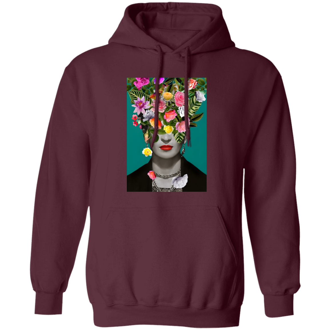 Beautiful flowers Classic Vintage Gildan Pullover Hoodie