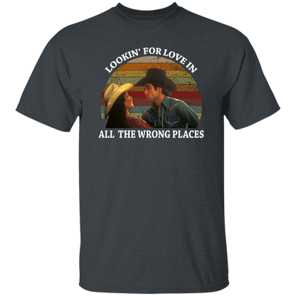 Lookin' for Love In All The Wrong Places Vintage T-Shirt