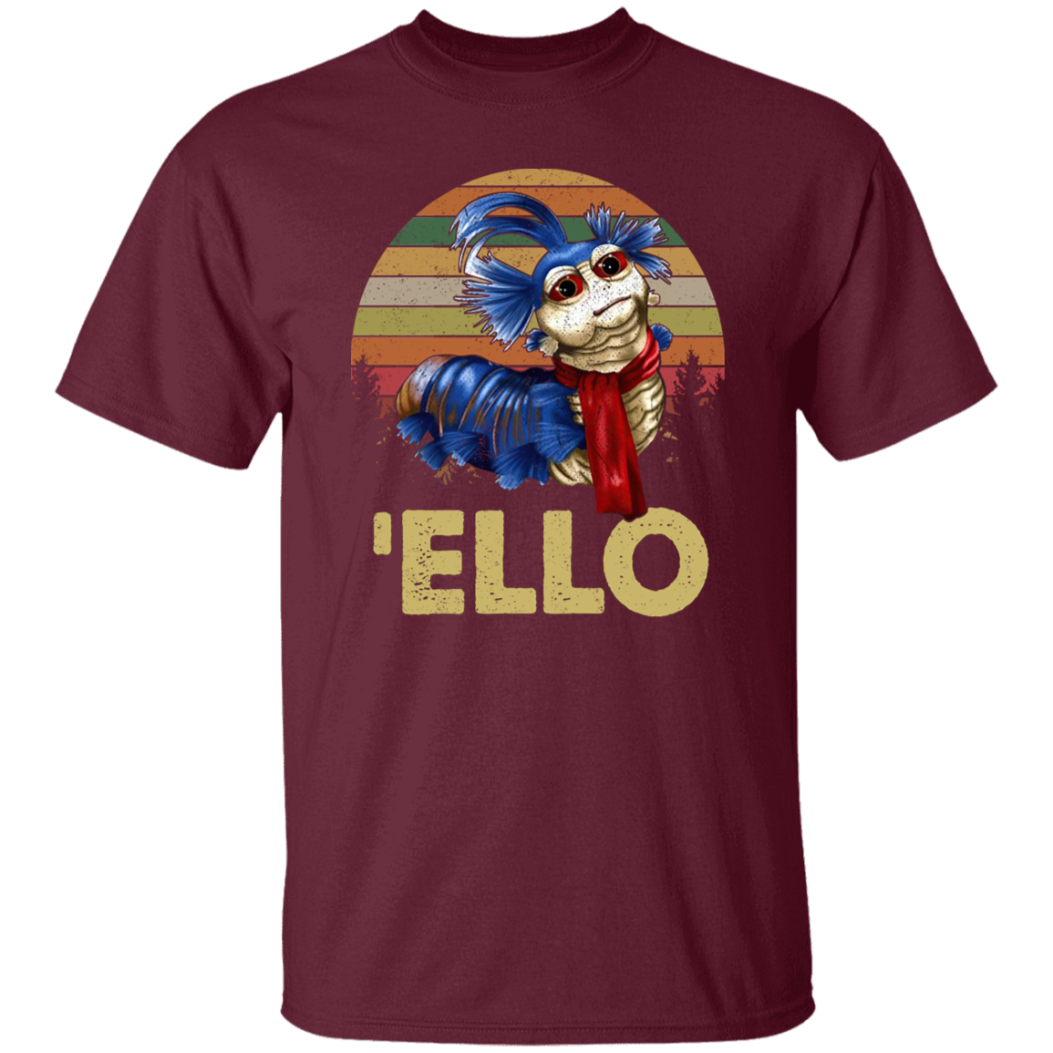 Ello Worm Labyrinth Vintage T-Shirt - leleart
