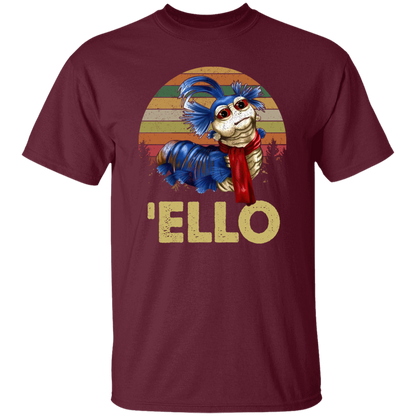 Ello Worm Labyrinth Vintage T-Shirt - leleart