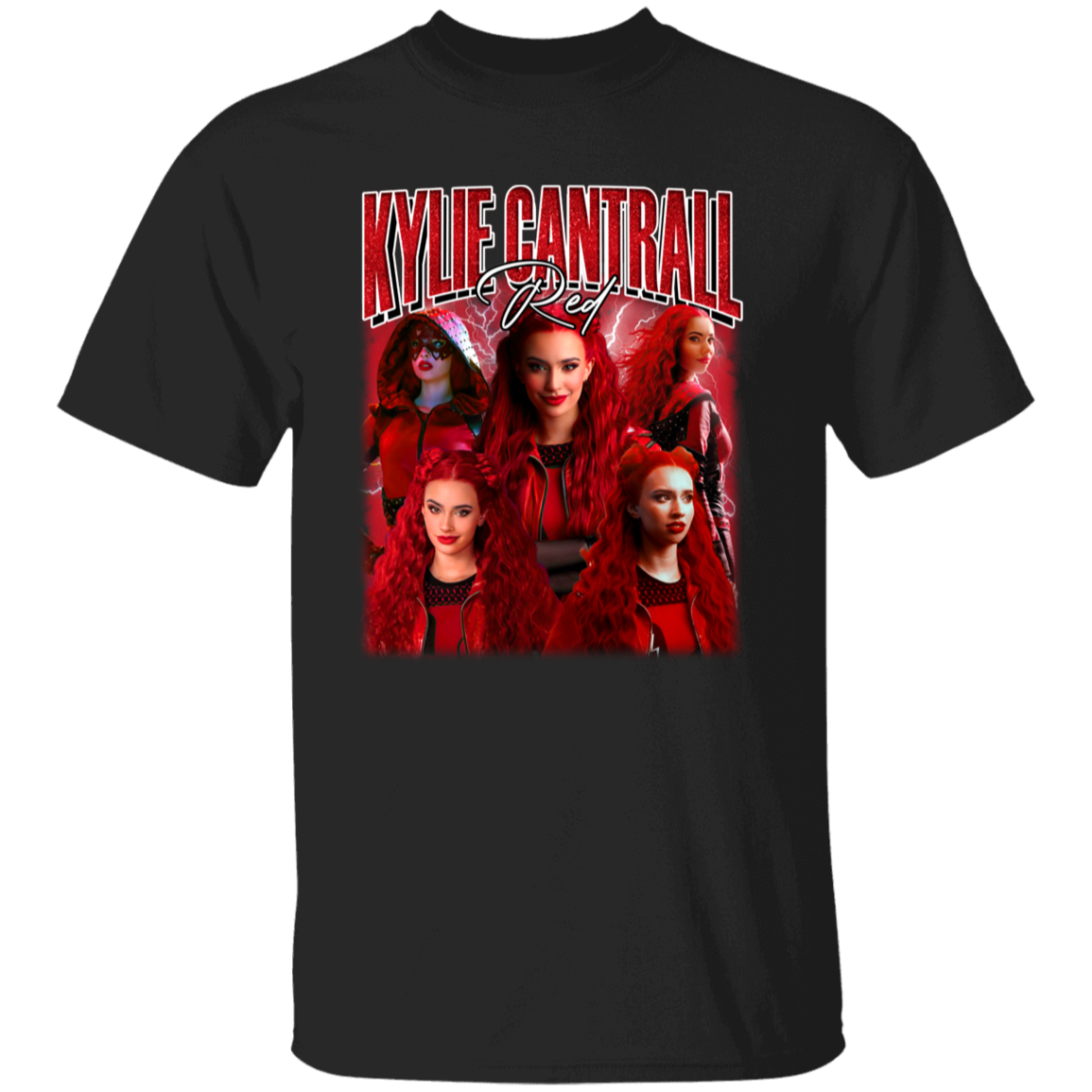 Red Kylie Cantrall Bootleg Unisex T-Shirt - pelyn - ID15082413