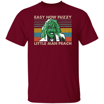 Old Gregg Easy Now Fuzzy Little Man Peach The Mighty Boosh Retro T-Shirt - leleart