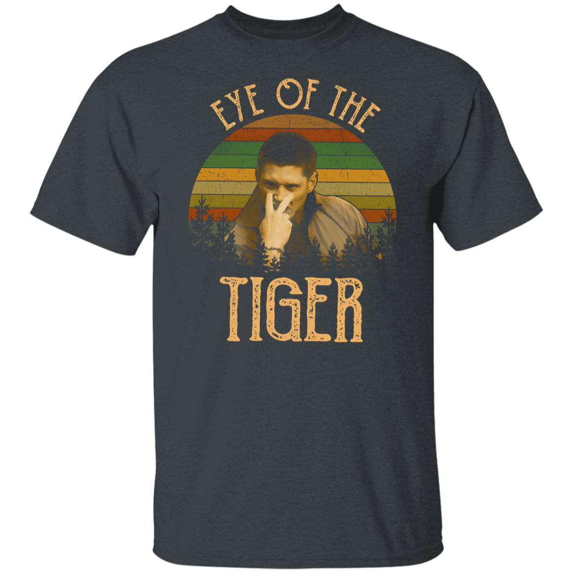 Dean Winchester Eye of The Tiger Vintage T-Shirt