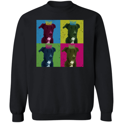 Custom Photo Andy Warhol-Style Clothing Vintage Crewneck Pullover Sweatshirt - Wendy Morrison