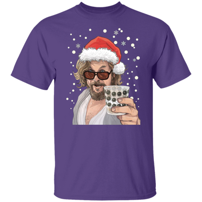 The Big Lebowski Dude Christmas Vintage Unisex  T-Shirt - lucy - 96180146