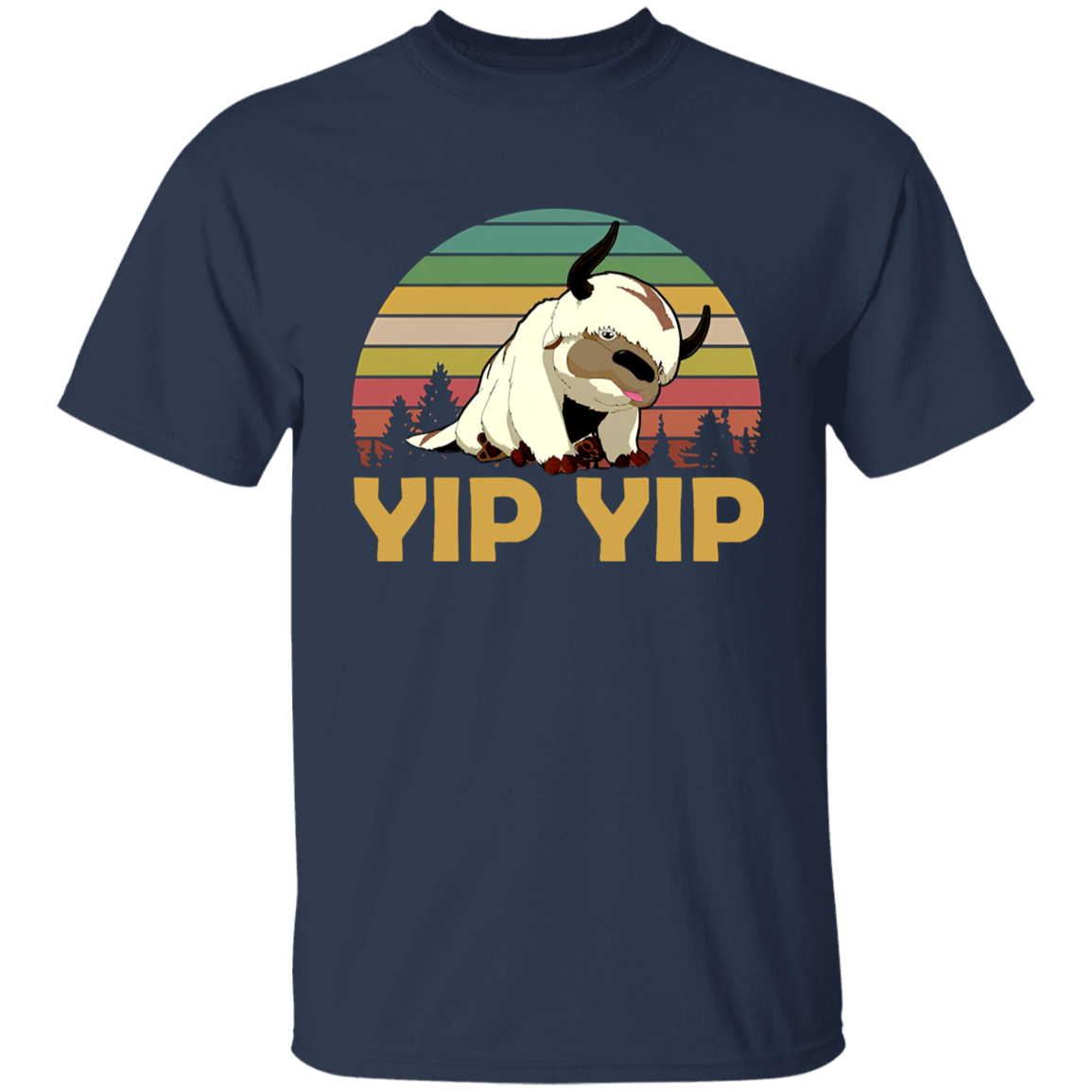 Appa Sky Bison Yip Yip Vintage T-Shirt - YOUTH