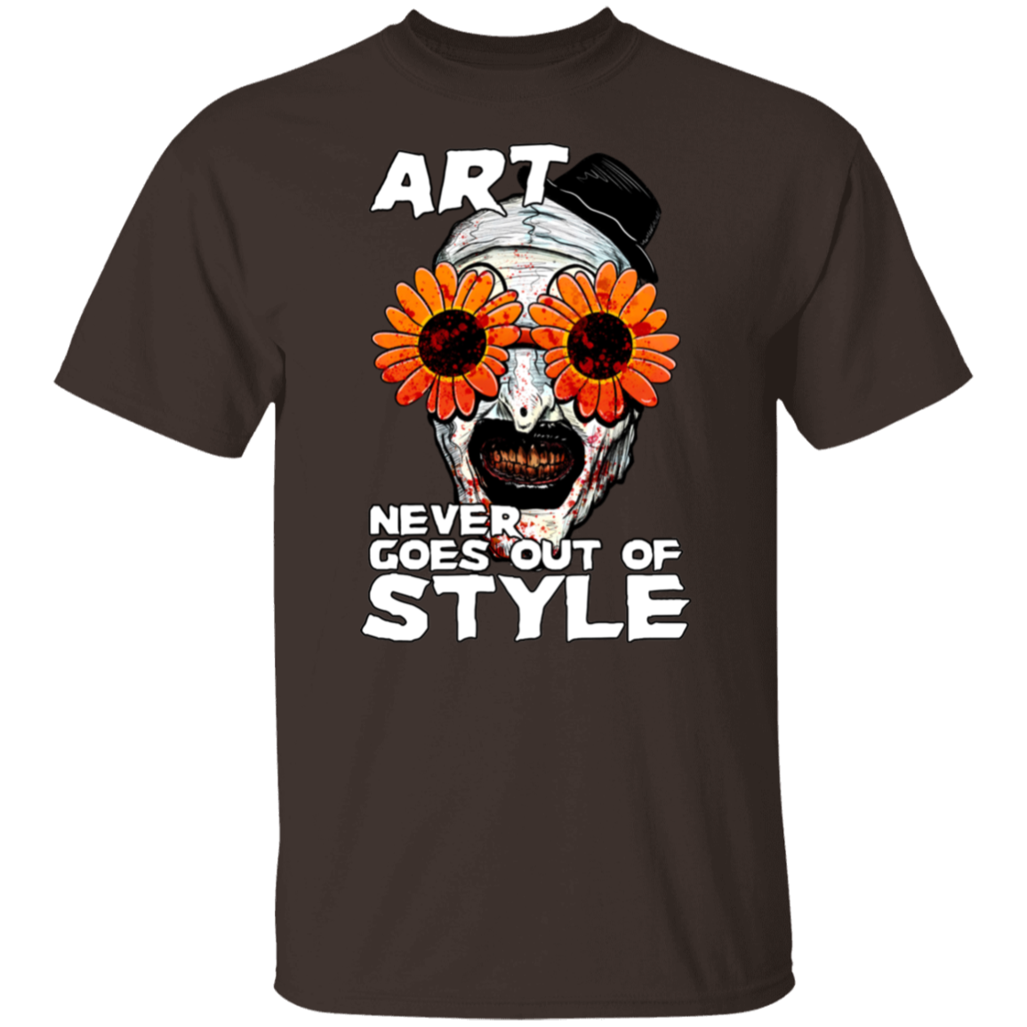Art The Clown Terrifier Style Vintage Unisex  T-Shirt - lucy
