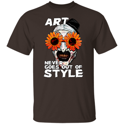 Art The Clown Terrifier Style Vintage Unisex  T-Shirt - lucy