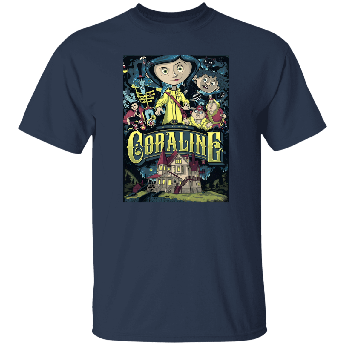 Coraline Best Design For Coraline Movie T-Shirt - leleart