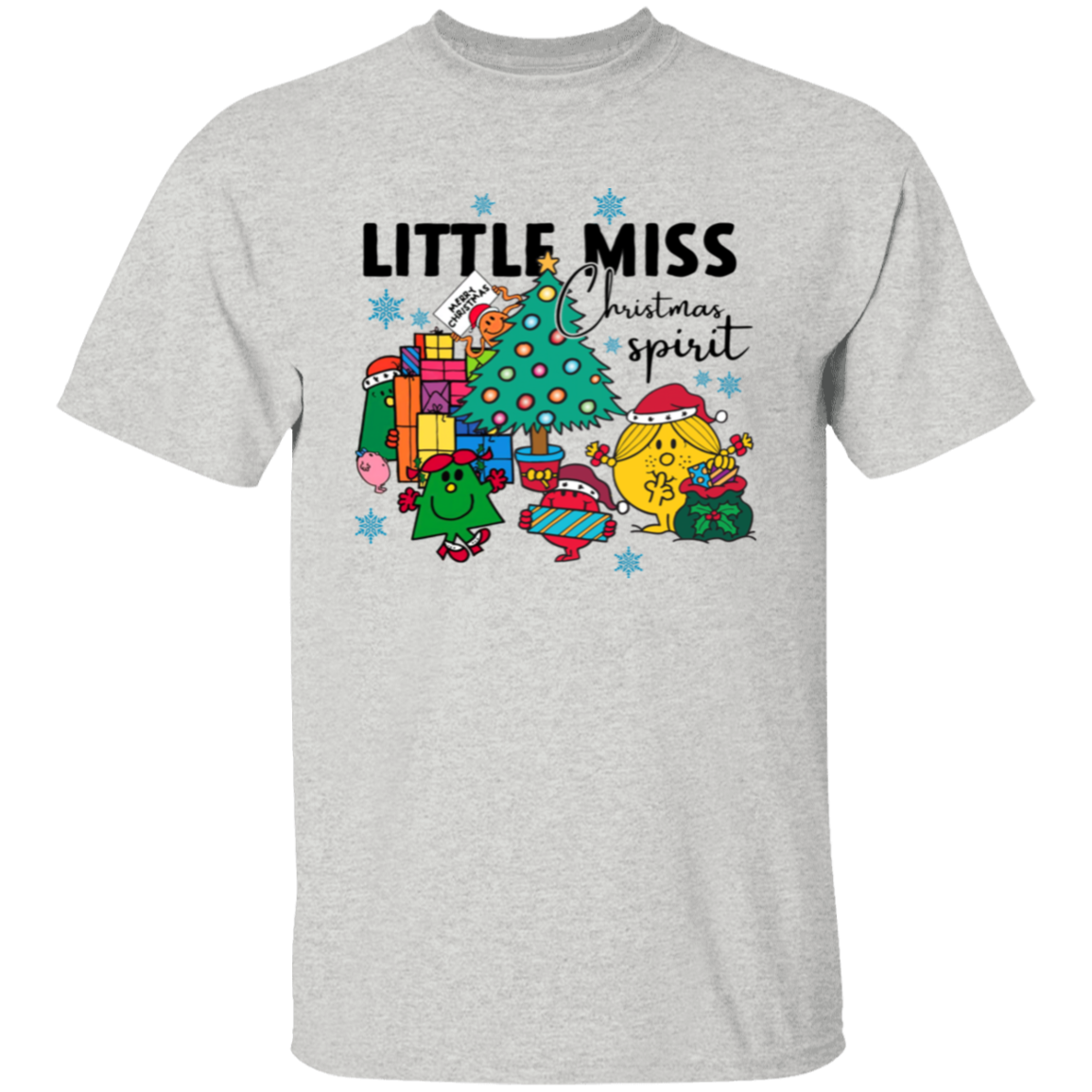 Little Miss Christmas Teacher Vintage Unisex T-Shirt - letter