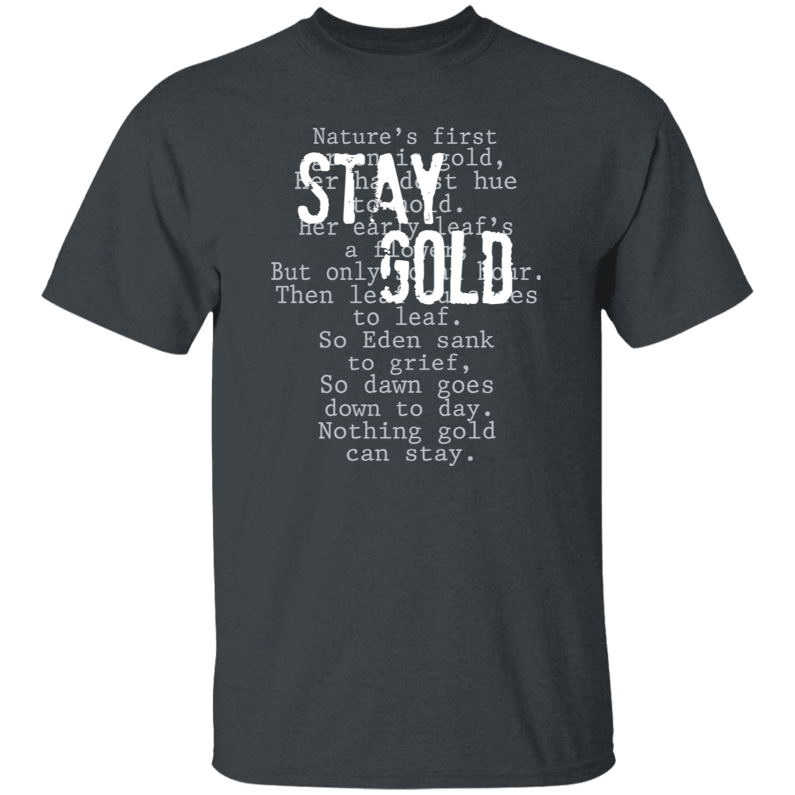 Greasers Stay Gold Teacher T-Shirt - CDCraft