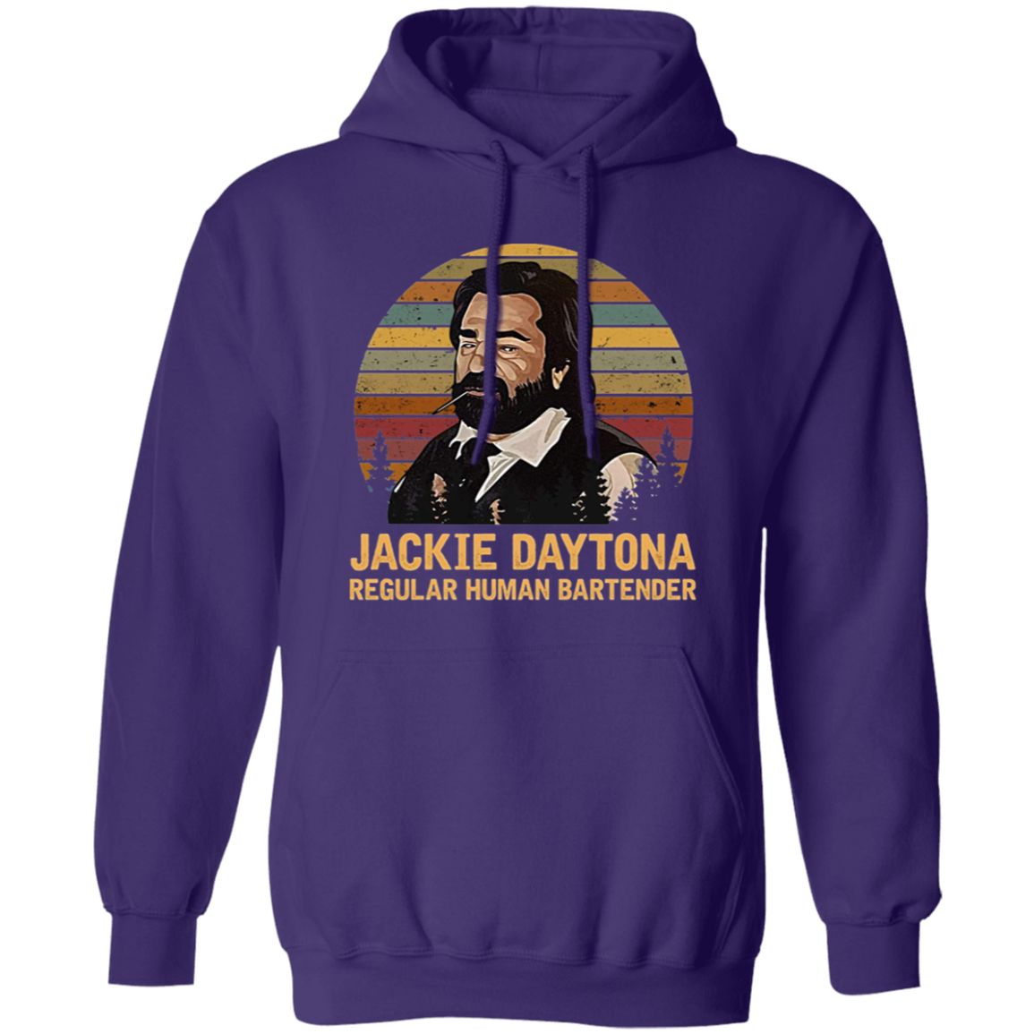 Jackie Daytona Regular Human Bartender Vintage T-Shirt - HOODIE