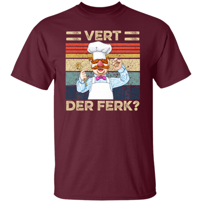 Vert Der Ferk Swedish Chef Retro Vintage  T-Shirt - leleart