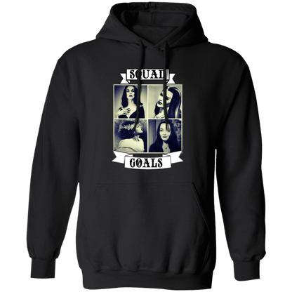Squad Goals Vampira Morticia Adams Lily Munster Bride Of Frankenstein Gothic  Hoodie