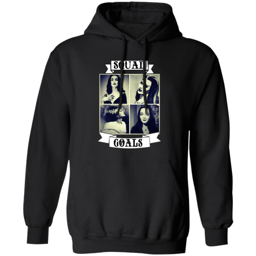 Squad Goals Vampira Morticia Adams Lily Munster Bride Of Frankenstein Gothic  Hoodie