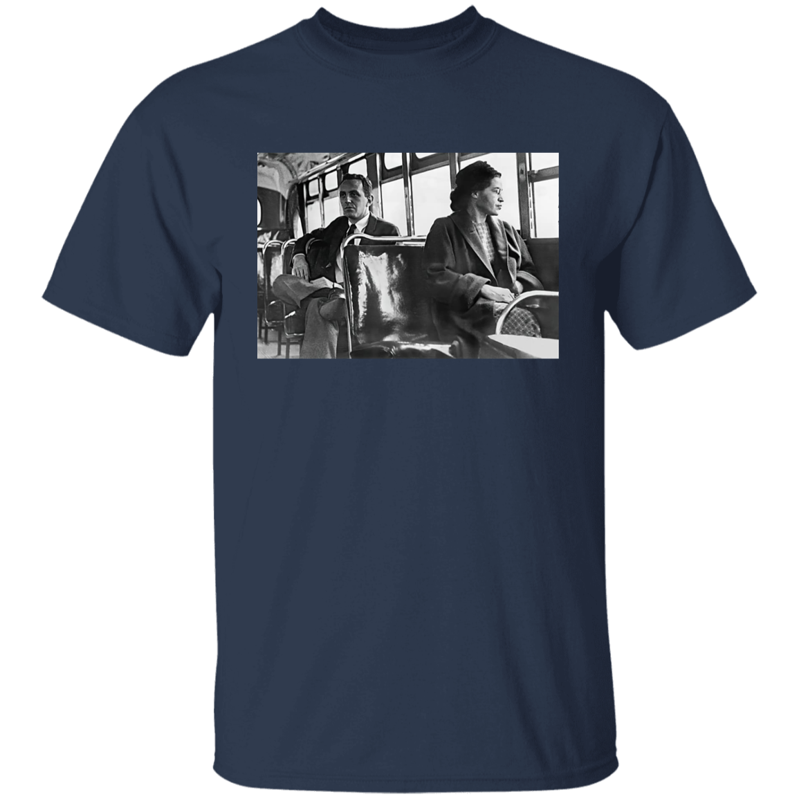 Rosa On Bus Parks Nah 1955 Civil Rights Black History Month T-Shirt - YOUTH