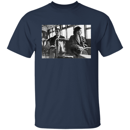 Rosa On Bus Parks Nah 1955 Civil Rights Black History Month T-Shirt - YOUTH