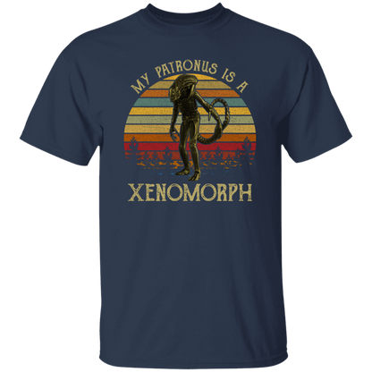 G500 5.3 oz. T-Shirt My Patronus is A Xenomorph Vintage T-shirt