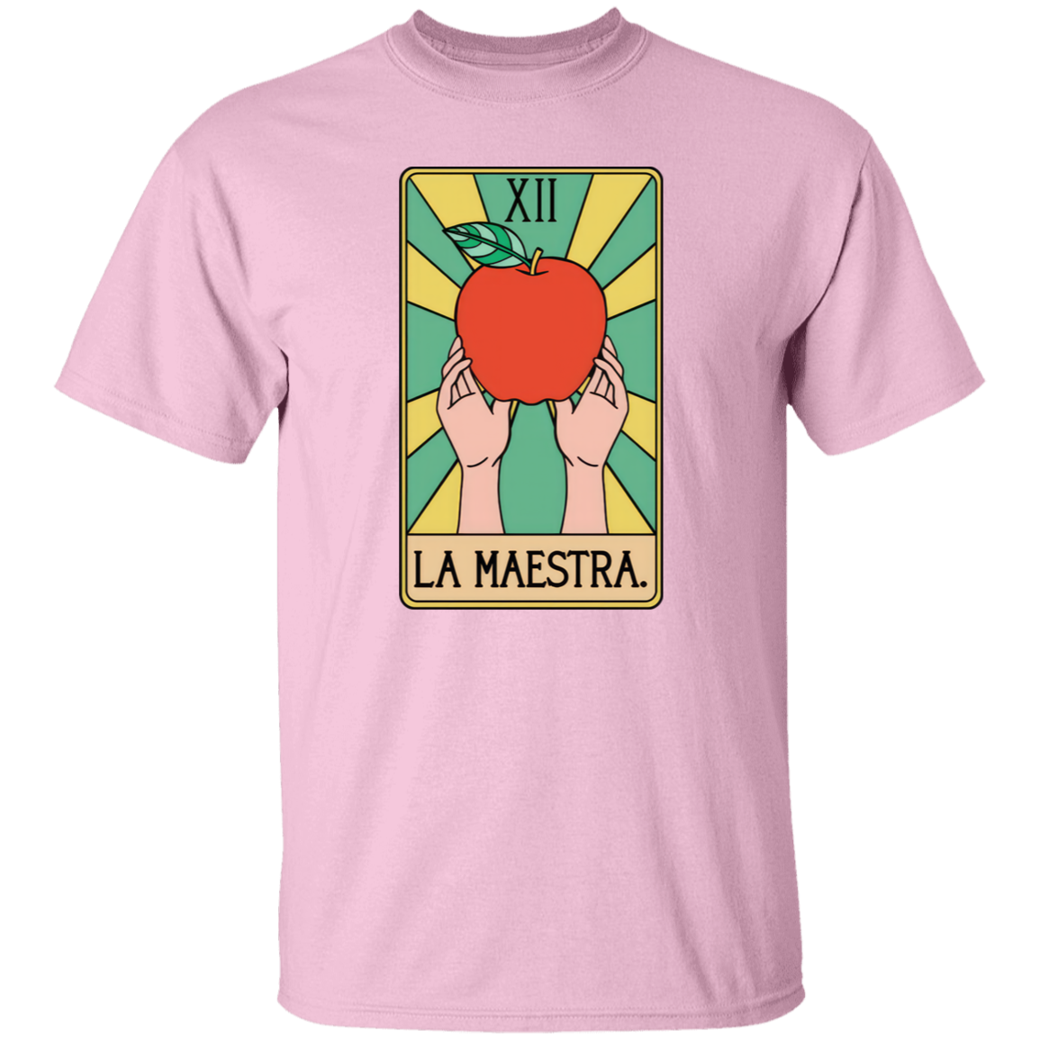 Spanish Teacher La Maestra Tarot Card Teacher T-Shirt