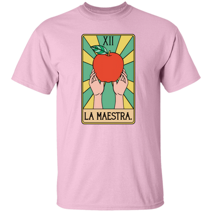 Spanish Teacher La Maestra Tarot Card Teacher T-Shirt