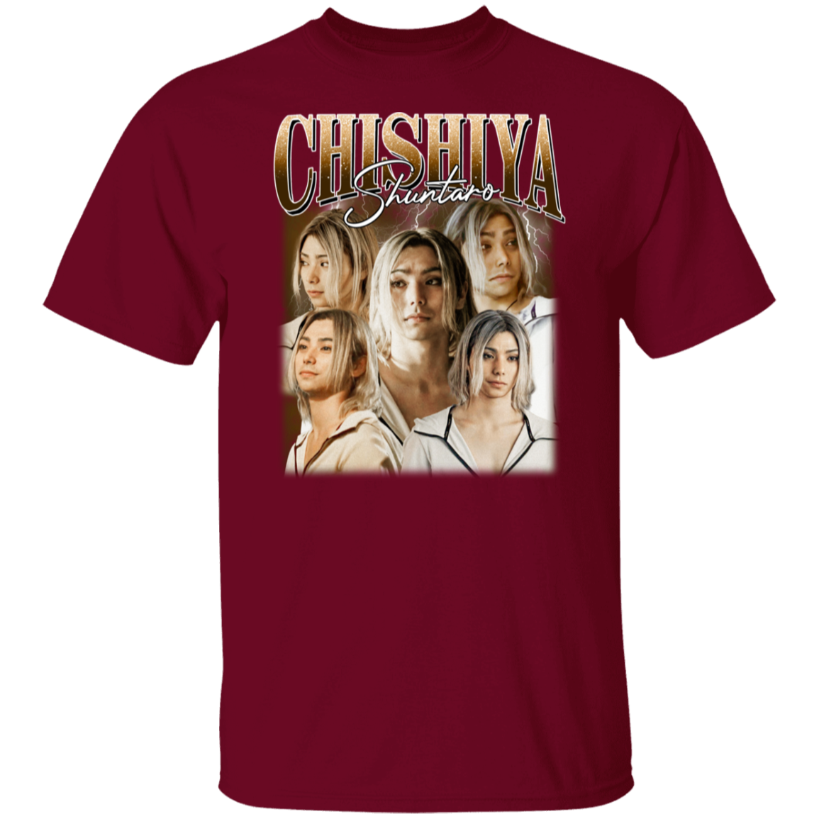 G500 5.3 oz. T-Shirt Shuntaro Chishiya Bootleg Shirt - ID09122410
