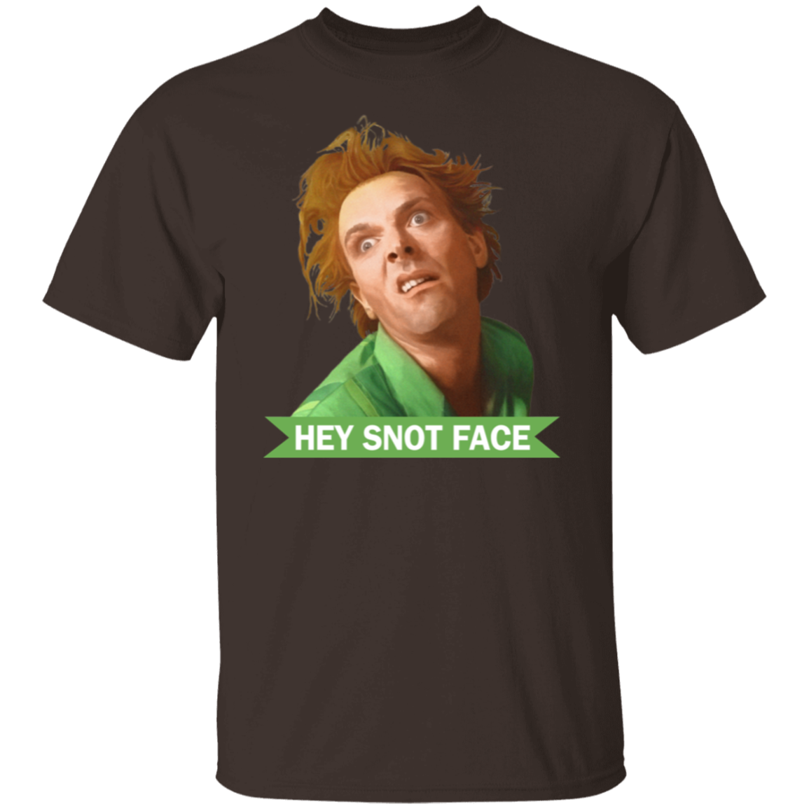 Hey Snot Face Drop Dead Fred Funny Vintage Retro T-Shirt - leleart