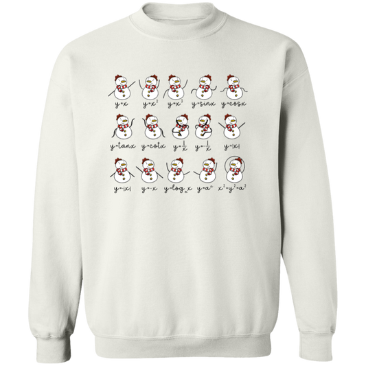Sonwman Mathematical Formula Teacher Vintage G180 Gildan Crewneck Pullover Sweatshirt - letter