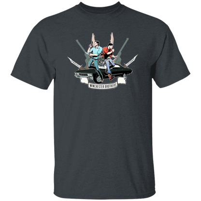 G500 5.3 oz. T-Shirt Winchester Brothers Supernatural T-Shirt