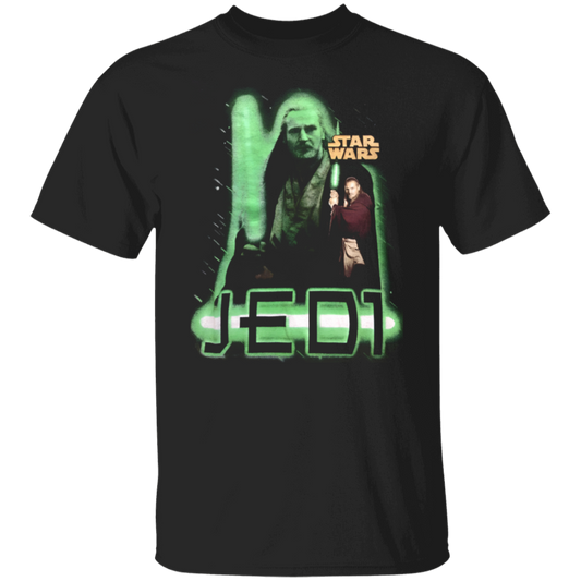 Vintage Movie Jedi Qui-Gon Jinn T-Shirt - WS19062410