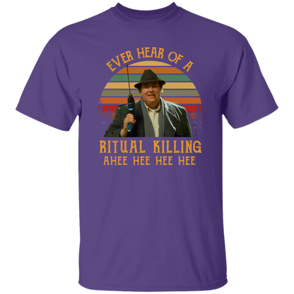Ever Heard Of A Ritual Killing Ahee Funny Buck Vintage T-Shirt