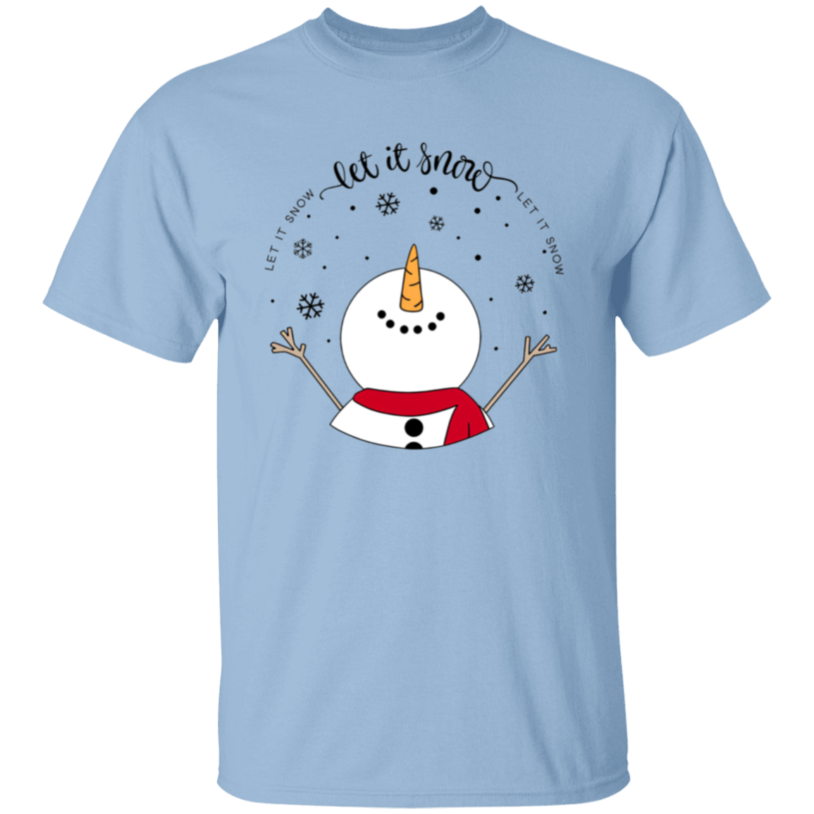 Snowman Band Christmas Teacher T-Shirt
