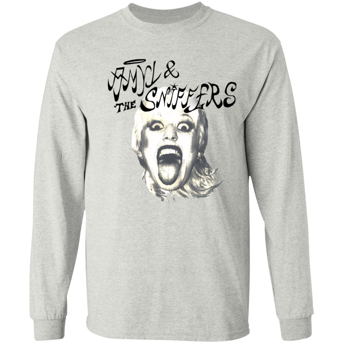 Amyl And The Sniffers Retro Long Sleeve