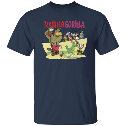 G500 5.3 oz. T-Shirt Tribute To Magilla Gorilla Cartoon Show From The 1960s T-Shirt