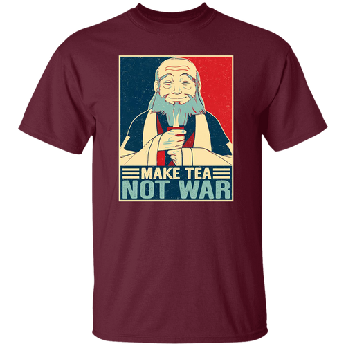 Make Tea Not War Uncle Iroh Vintage T-Shirt, Uncle Iroh Shirt, Gift Tee For You And Your Friends	G500 5.3 oz. T-Shirt