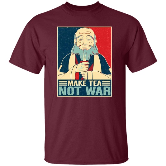 Make Tea Not War Uncle Iroh Vintage T-Shirt, Uncle Iroh Shirt, Gift Tee For You And Your Friends	G500 5.3 oz. T-Shirt