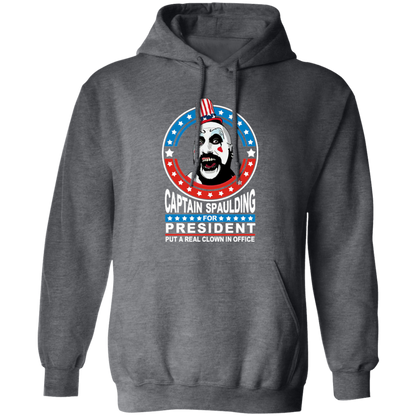 Captain Spaulding For President Put A Real Clown In Office Vintage T-Shirt,- HOODIE