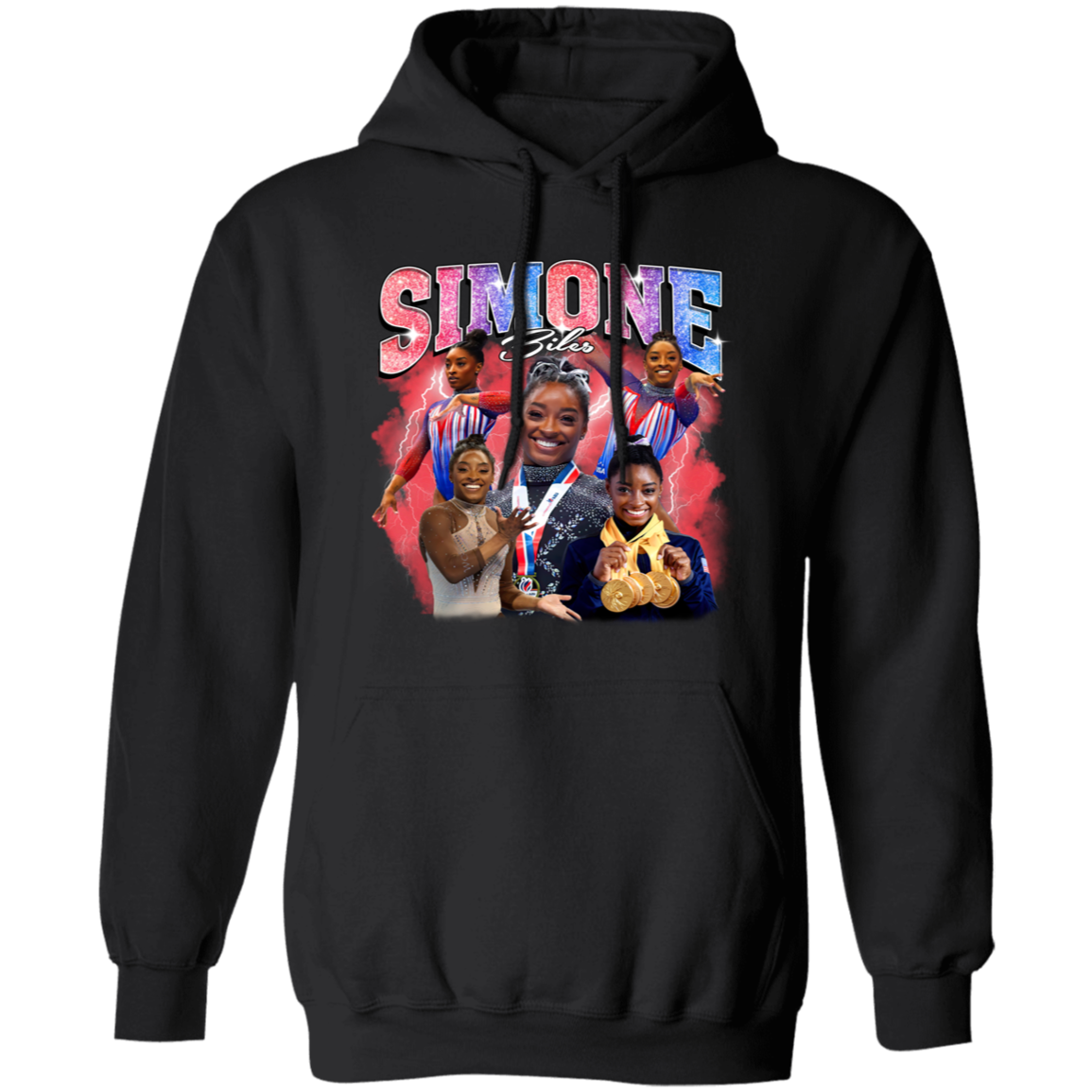 Simone Biles Bootleg Pullover Hoodie - ID31072424