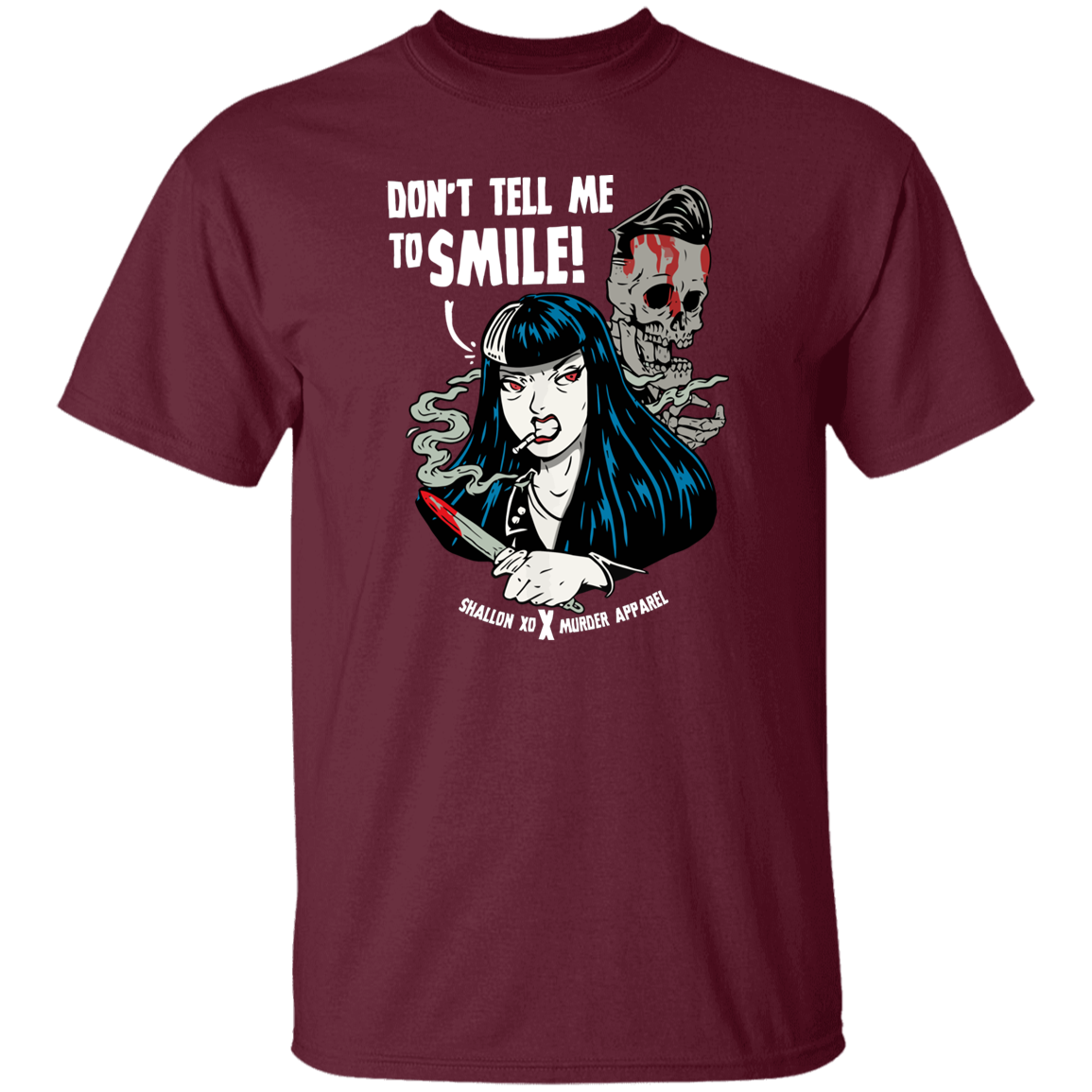 Don’t Tell Me To Smile Feminist Af Vintage T-Shirt