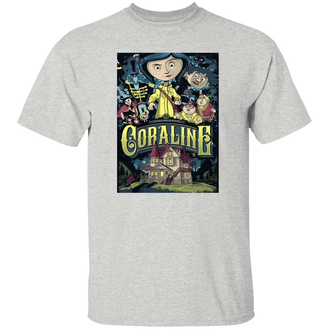 Coraline Best Design For Coraline Movie T-Shirt - leleart