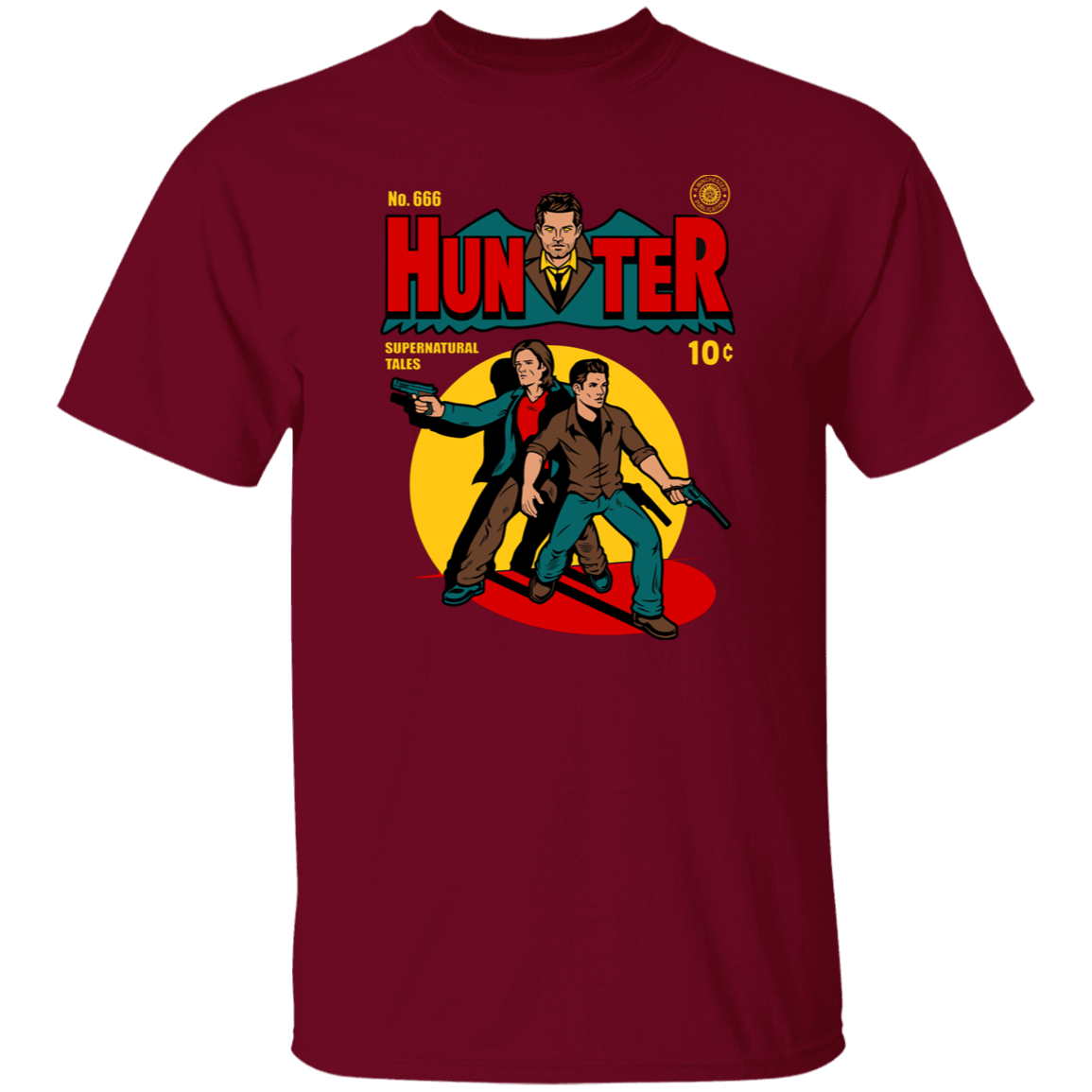 No 666 Hunter Comic Supernatural Tales T-Shirt - lucy - 89559640