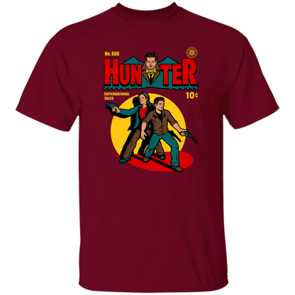 No 666 Hunter Comic Supernatural Tales T-Shirt - lucy - 89559640