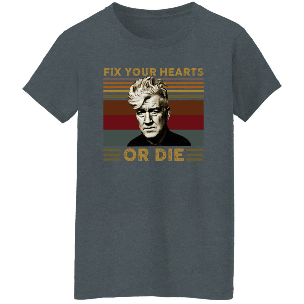 Retro Fix Your Hearts Or Die Unisex T-Shirt - WOMEN